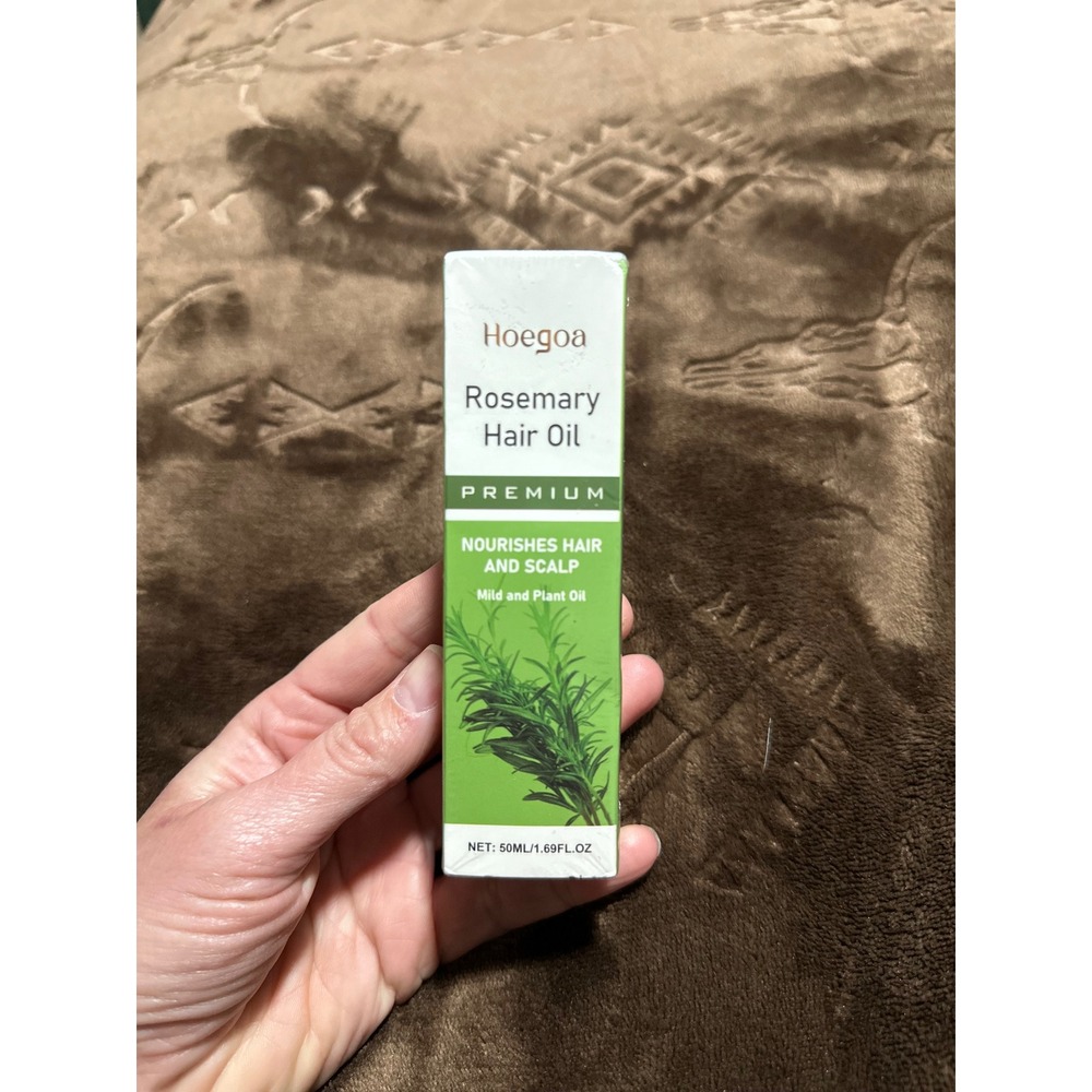 NWT Hoegoa Rosemary Hair Oil 50ml Green